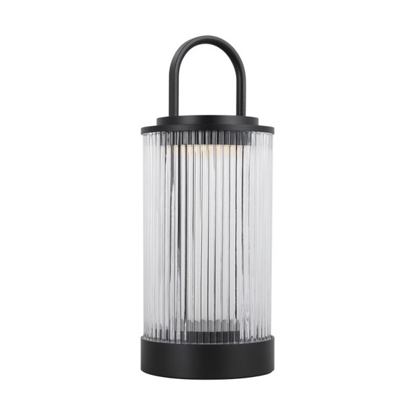 【TECH LIGHTING】アメリカ・テーブルライト「Tawa Accent Rechargeable Table Lamp」ブラック（W115×D115×H280mm）