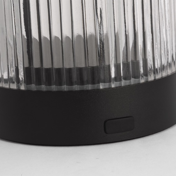 【TECH LIGHTING】アメリカ・テーブルライト「Tawa Accent Rechargeable Table Lamp」ブラック（W115×D115×H280mm）