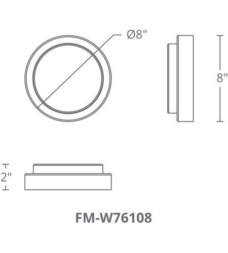 【Modern Forms】アメリカ・デザイン照明シーリングライト「Kind」 LED  ブラック（Φ203×H50mm）