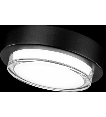 【Modern Forms】アメリカ・デザイン照明シーリングライト「Kind」 LED  ブラック（Φ203×H50mm）