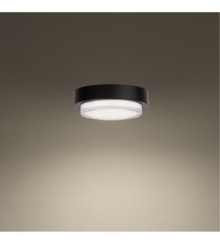 【Modern Forms】アメリカ・デザイン照明シーリングライト「Kind」 LED  ブラック（Φ203×H50mm）