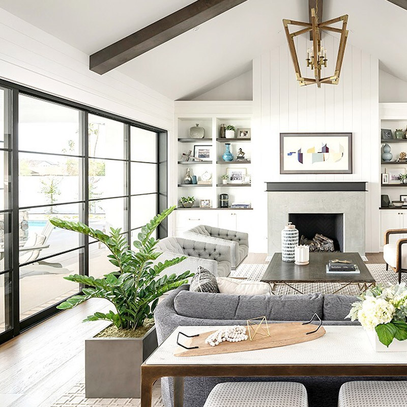 【CURREY】アメリカ・ランタンペンダントライト 3灯「Bastian」ブラウン(φ597×H736mm)