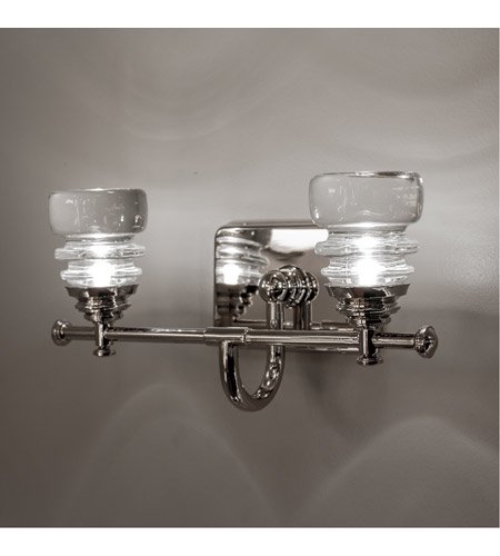 【WAC LIGHTING】バスルームバニティライト「Rondelle」1灯（L359×W156×H188mm）