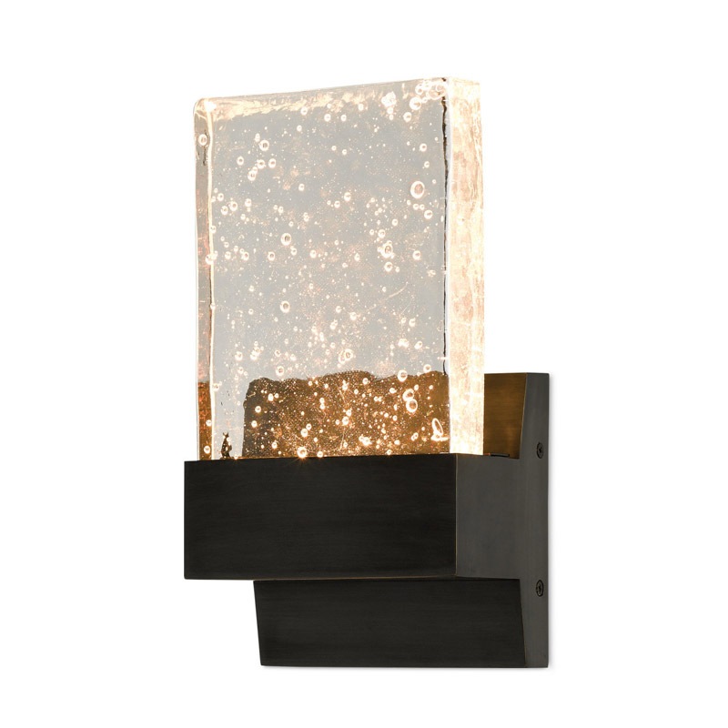 【CURREY】アメリカ・ウォールライト 2灯「Penzance」ブラック(W150×D100×H290mm)