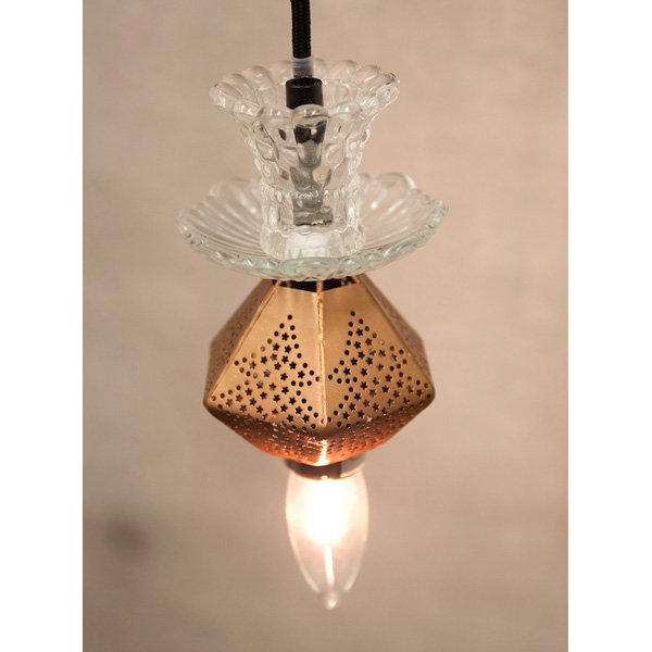 ペンダントランプ1灯「ルーチェ」（φ90×H150mm）