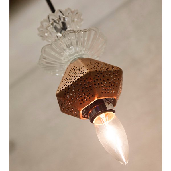 ペンダントランプ1灯「ルーチェ」（φ90×H150mm）