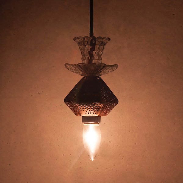 ペンダントランプ1灯「ルーチェ」（φ90×H150mm）