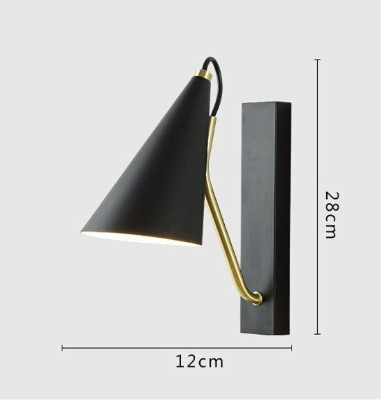 【70％OFF！アウトレット大特価セール】【1台在庫有！】インテリア照明 モダンウォールライト ブラック（H280mm）