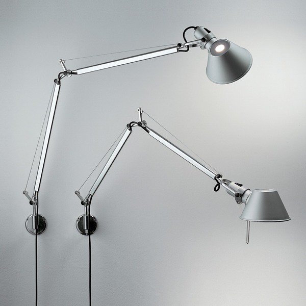 Artemide】「Tolomeo Mini Parete wall lamp, black」デザイン照明