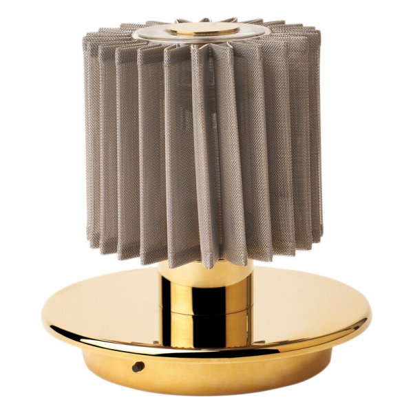 【DCW editions】「In The Sun table lamp, gold - silver」デザイン照明テーブルランプ ゴールド-シルバー(Φ130×H127mm)