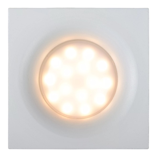 【LUCIDE】ベルギー バスルームシーリングスポットライト「ZIVA」White 1灯（W85×D85×H42mm）