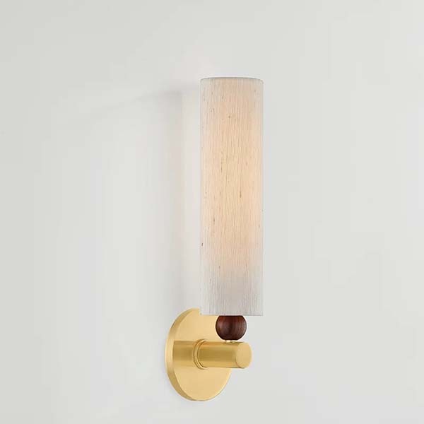 【MITZI】アメリカ・モダンウォールライト「Reyn」1灯ゴールド（W121×D96×H407mm）