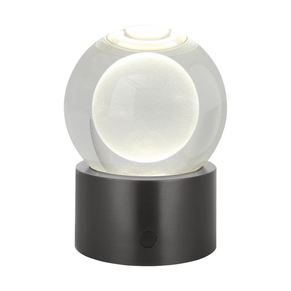 【TECH LIGHTING】アメリカ・テーブルライト「Mina Accent Rechargeable Table Lamp」ブロンズ(W102×D102×H140mm)