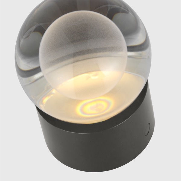 【TECH LIGHTING】アメリカ・テーブルライト「Mina Accent Rechargeable Table Lamp」ブロンズ(W102×D102×H140mm)