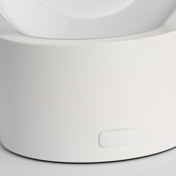 【TECH LIGHTING】アメリカ・テーブルライト「Mina Accent Rechargeable Table Lamp」ホワイト（W102×D102×H140mm）