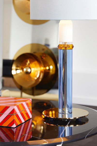 【DESIGN BY US】デンマーク・北欧照明 ガラステーブルライト「Carnival Table Lamp」1灯（Φ300×H720mm）