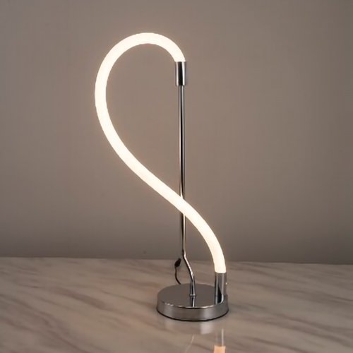 【リーズナブル】【NORMICHY】北欧スタイル デザイン照明テーブルライト ゴールド／クローム（H600×Φ200mm） 