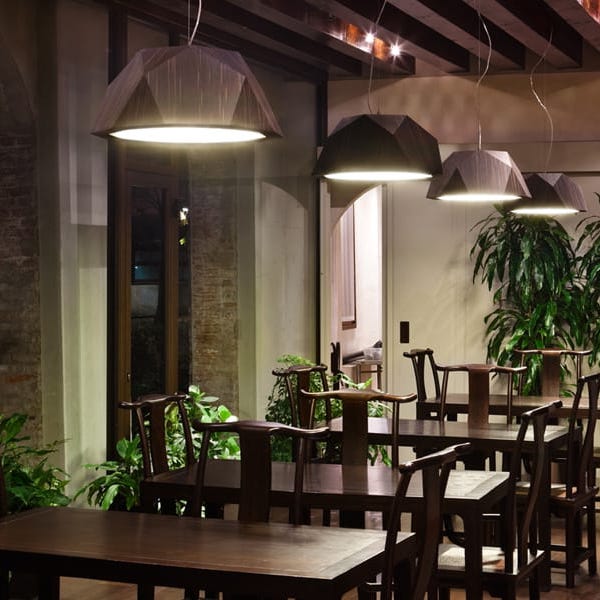 Fabbian】イタリア デザイン照明 ペンダントライト「CRIO」ホワイト