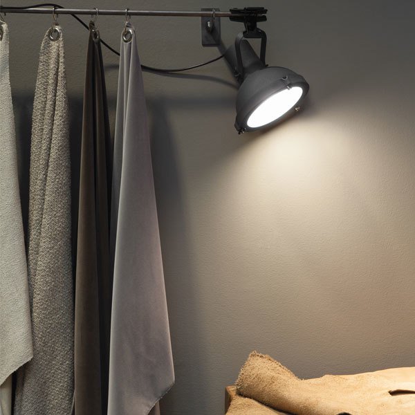 【Nemo Lighting】「Projecteur 165 clip lamp, white sand」クリップライト ホワイトサンド（Φ170×D180mm）