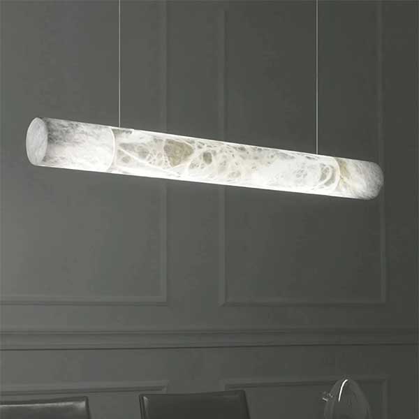 デザイン照明 モダン LED大理石ペンダントライト ホワイト Aタイプ