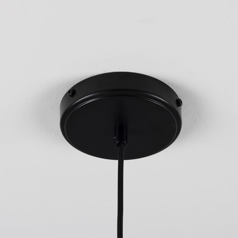 【Mullan】アイルランド「Bog Oak-Organic Ceramic Bathroom」ディスクペンダントライト 1灯 マットホワイト(φ280×H110mm)