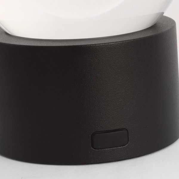 【TECH LIGHTING】アメリカ・テーブルライト「Mina Accent Rechargeable Table Lamp」ブラック（W102×D102×H140mm）