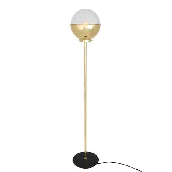 【Mullan】アイルランド・「FLORENCE FLOOR LAMP」ガラスシェードフロアランプ1灯(W255×H1490mm)