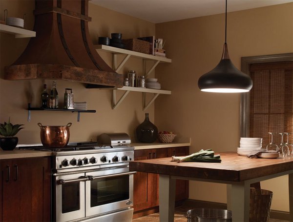 【GENERATION LIGHTING】アメリカ・FEISS Collectionペンダントライト「Belle」1灯 ブラックA(W254×H266mm)