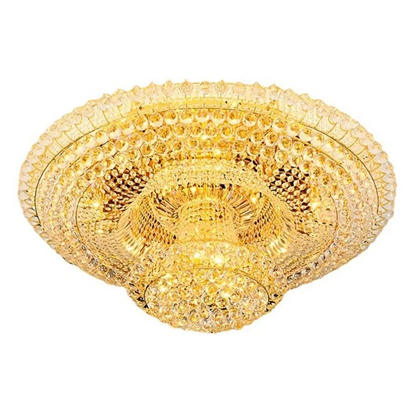 デザイン照明　クリスタルシーリングシャンデリア　ゴールド／クローム（φ600～1800mm）