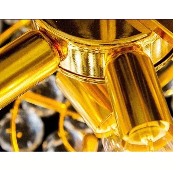 デザイン照明　クリスタルシーリングシャンデリア　ゴールド／クローム（φ600～1800mm）