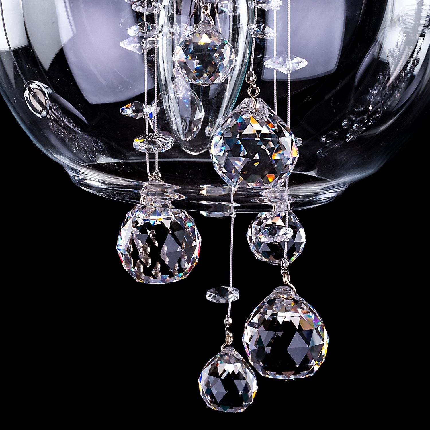 【ART GLASS】ペンダントライト「TALE OF RAIN」1灯（200×350mm）