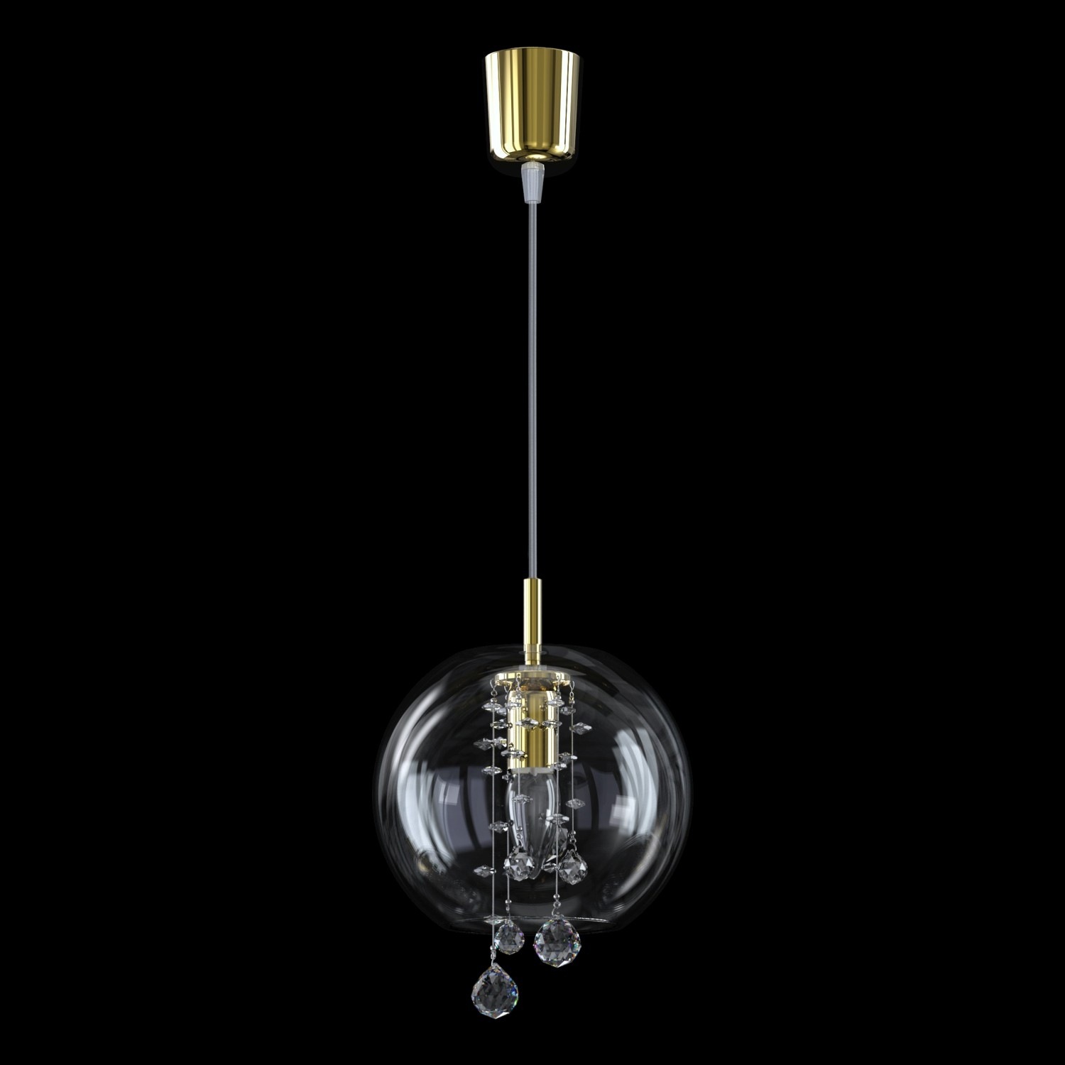 【ART GLASS】ペンダントライト「TALE OF RAIN」1灯（200×350mm）