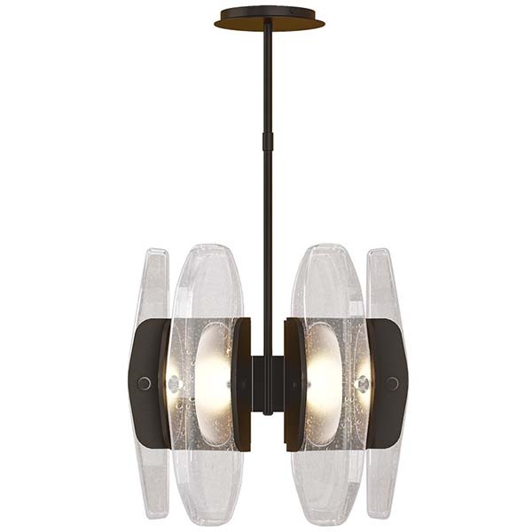 【TECH LIGHTING】アメリカ・モダン照明 ペンダントライト「Wythe Small Chandelier」LED照明 ブロンズ（W399×D399×H376mm）