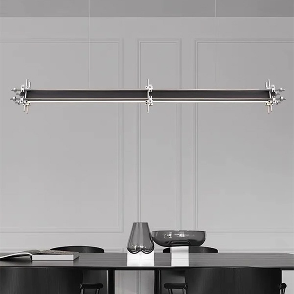 デザイン照明 インダストリアルペンダントライト ブラック（W800