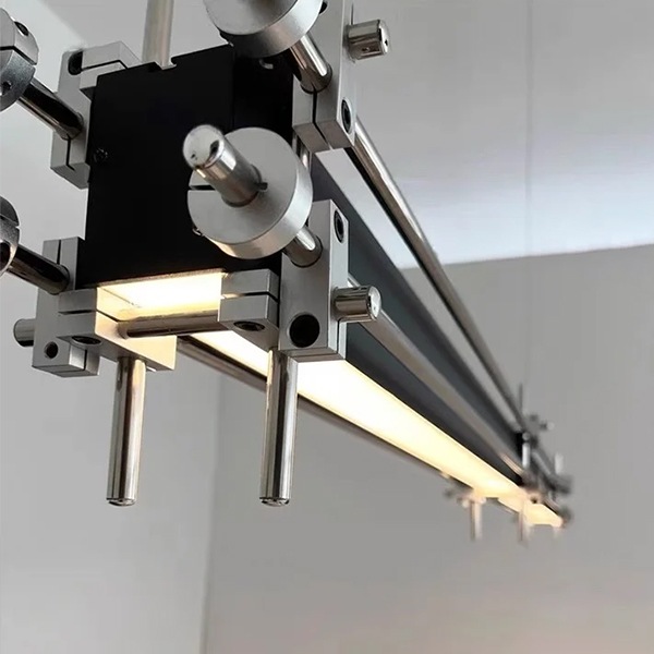 デザイン照明 インダストリアルペンダントライト ブラック（W800