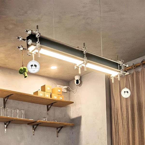 デザイン照明 インダストリアルペンダントライト ブラック（W800