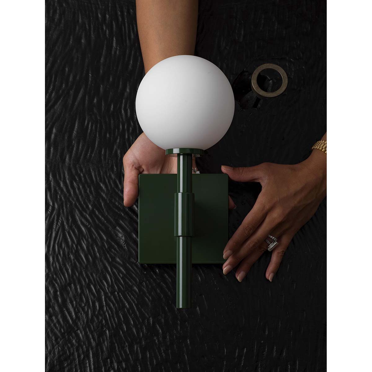 【ALLIED MAKER】 アメリカ・インテリア照明「Bastion Sconce」ウォールライト 1灯 カスタムカラー (W127×D153×H318mm)