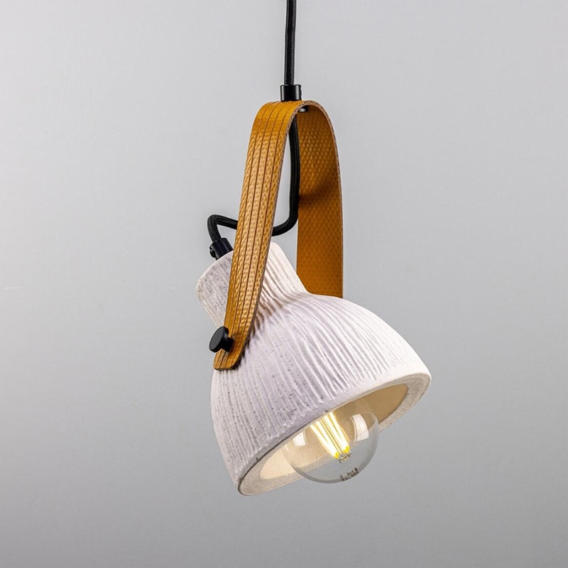 【Mullan】アイルランド「Pera-Ceramic Pendant」ペンダントライト 1灯 マットホワイト(D135×H150mm)