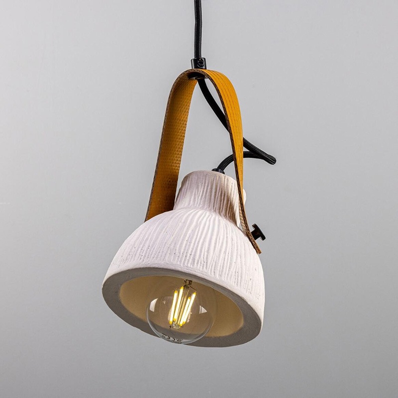 【Mullan】アイルランド「Pera-Ceramic Pendant」ペンダントライト 1灯 マットホワイト(D135×H150mm)