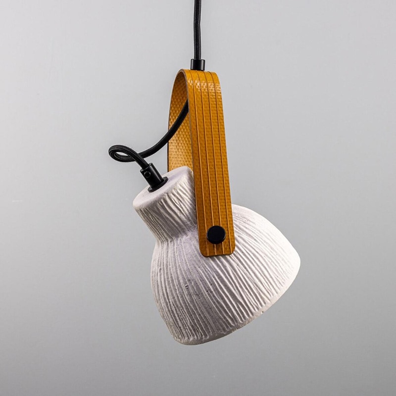 【Mullan】アイルランド「Pera-Ceramic Pendant」ペンダントライト 1灯 マットホワイト(D135×H150mm)
