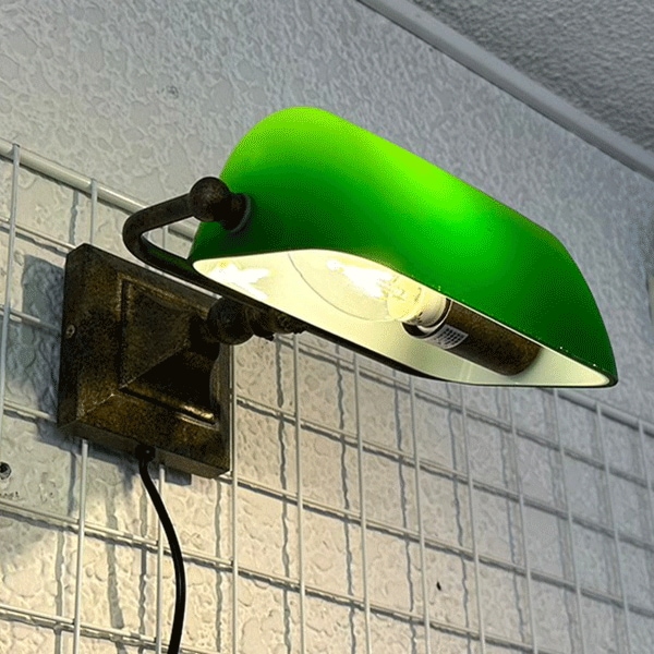 デザイン照明 ウォールライト グリーン(W230×D220mm)