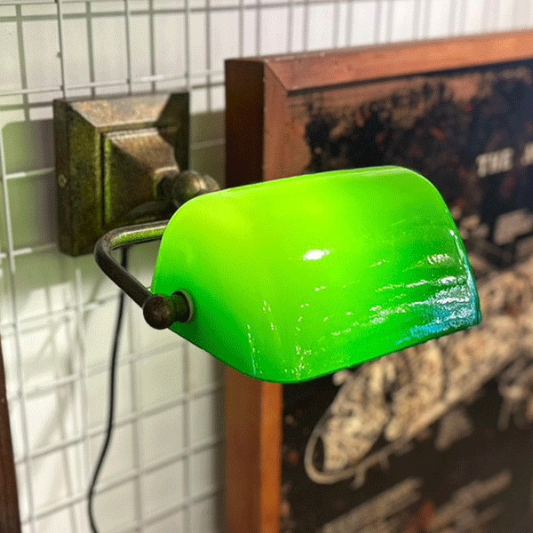 デザイン照明 ウォールライト グリーン(W230×D220mm)