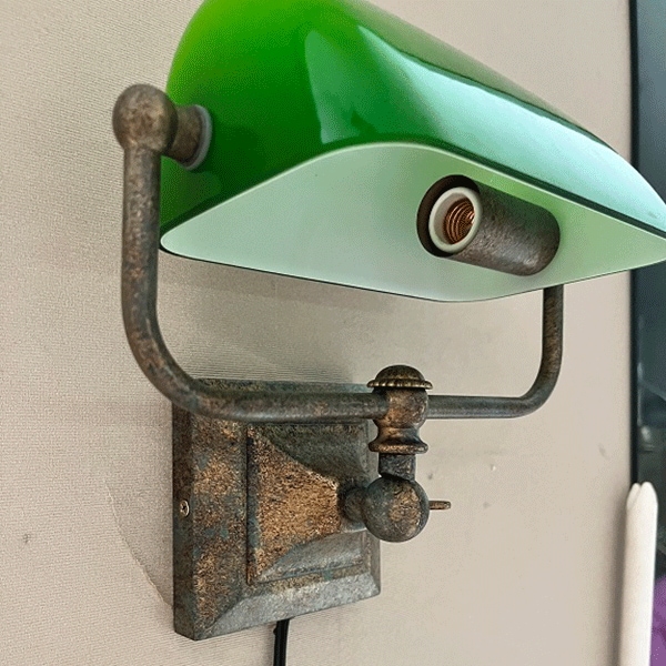 デザイン照明 ウォールライト グリーン(W230×D220mm)