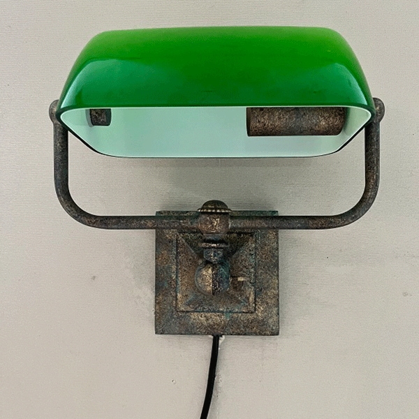 デザイン照明 ウォールライト グリーン(W230×D220mm)
