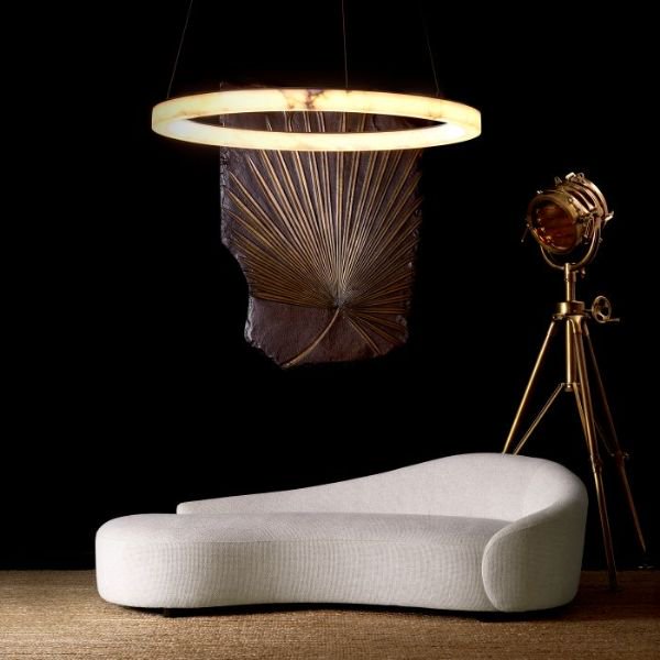 【EICHHOLTZ】デザイン照明「SANKT GALLEN」L（φ1000×H50mm)※同メーカー合計42万円以上で発注可