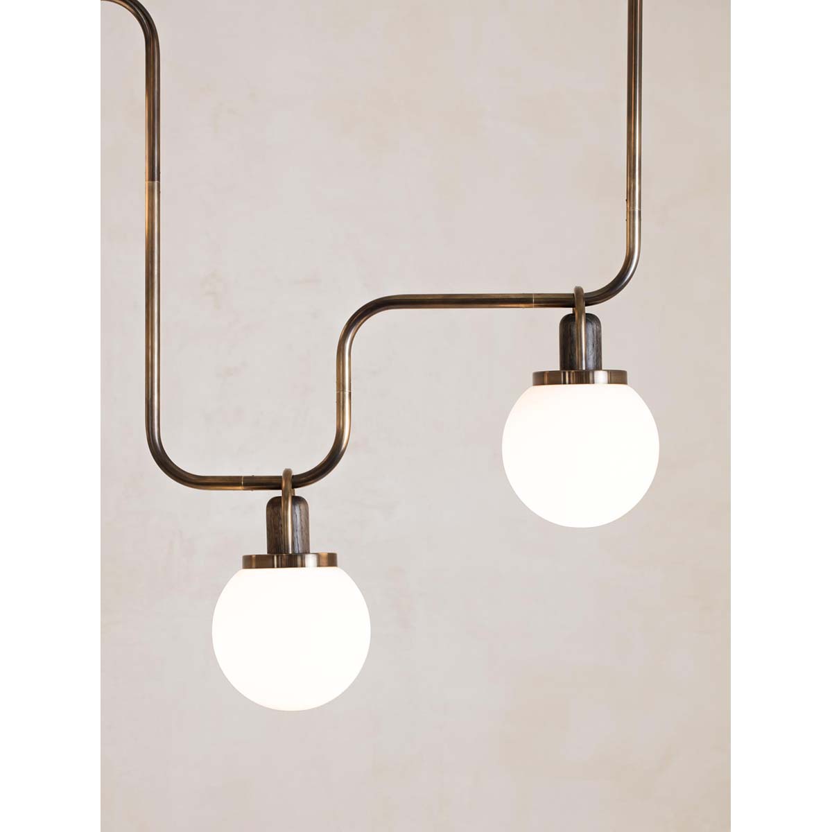 【ALLIED MAKER】 アメリカ・インテリア照明「Escalante 5」ペンダントライト 5灯 カスタムカラー (W1842×D204×H953mm)