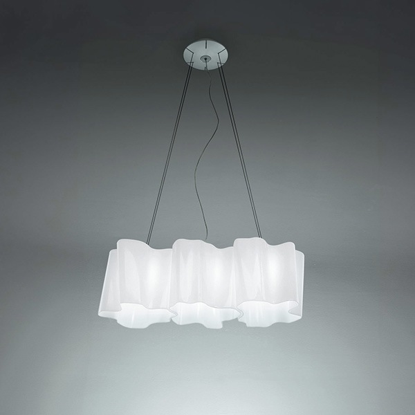 【Artemide】「Logico Suspension」 Suspension 3 in Linea　デザイン照明シーリングライト(W1000×H325mm)