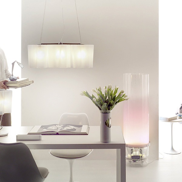 【Artemide】「Logico Suspension」 Suspension 3 in Linea　デザイン照明シーリングライト(W1000×H325mm)