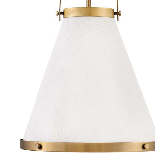 【HINKLEY】ペンダントシーリングライト「Lark」1灯(L343×W343×H375-1200mm)