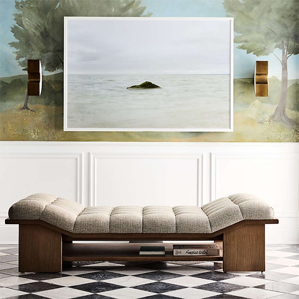 アメリカ・デザイン照明 アラバスターウォールライト「Cali」White・2